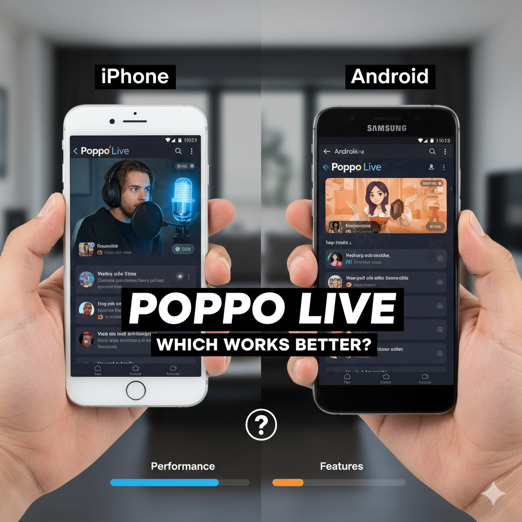 Poppo Live for iPhone vs. Android: Which Works Better?