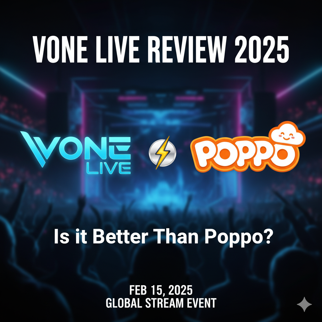 Vone Live Review 2025: Is it Better Than Poppo?