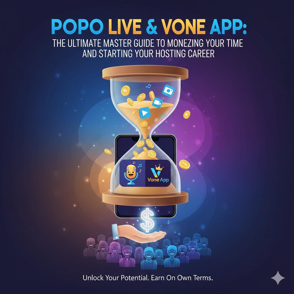 Poppo Live & Vone App: The Ultimate Master Guide to Monetizing Your Time and Starting Your Hosting Career