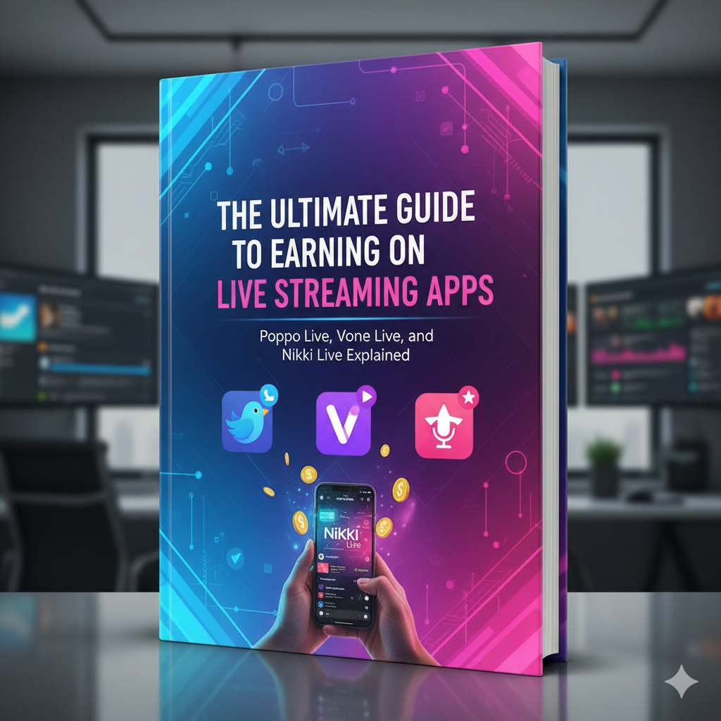The Ultimate Guide to Earning on Live Streaming Apps: Poppo Live, Vone Live, and Nikki Live Explained