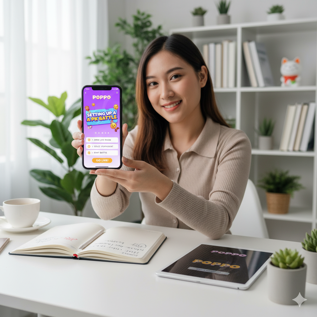 Setting Up a PK Battle on Poppo: A Beginner’s Guide
