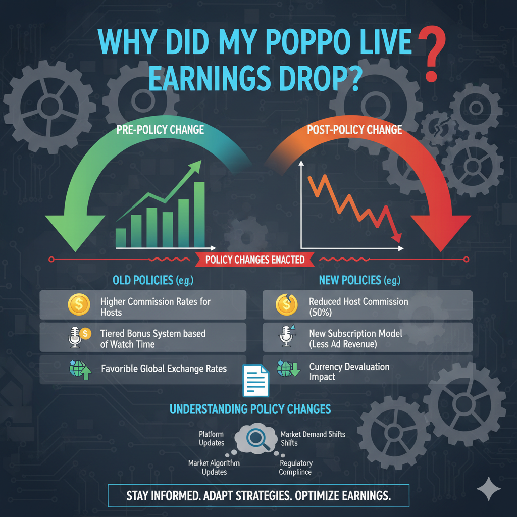 Why Did My Poppo Live Earnings Drop? Understanding Policy Changes