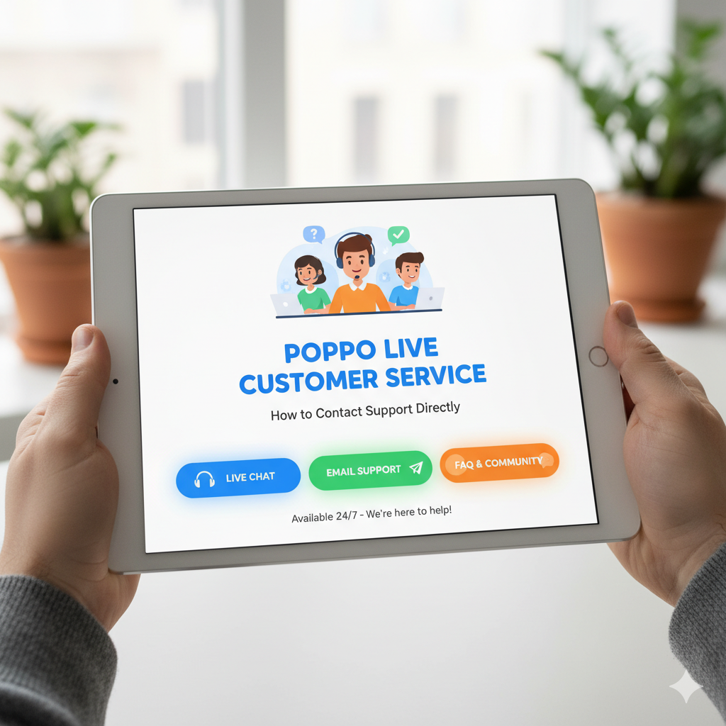 Poppo Live Customer Service: How to Contact Support Directly