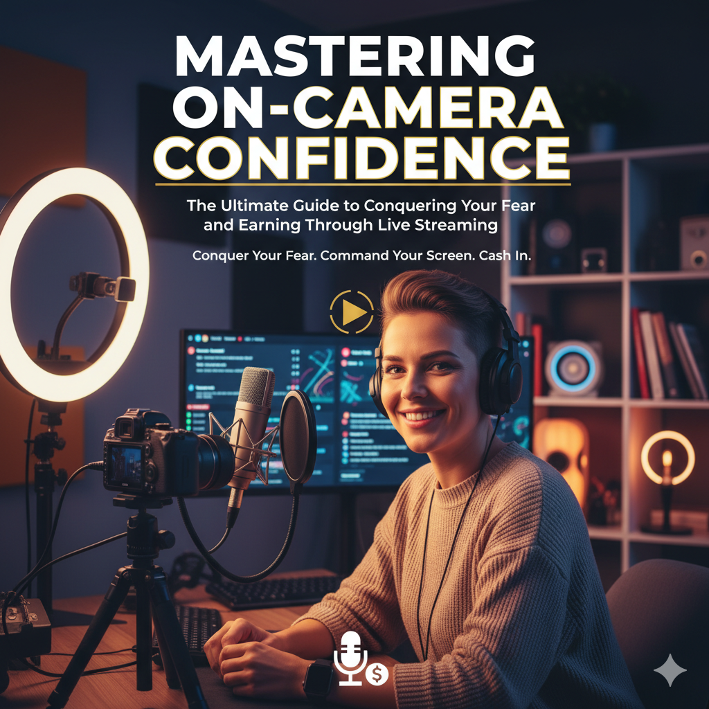Mastering On-Camera Confidence: The Ultimate Guide to Conquering Your Fear and Earning Through Live Streaming