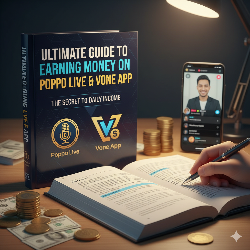 Ultimate Guide to Earning Money on Poppo Live & Vone App: The Secret to Daily Income